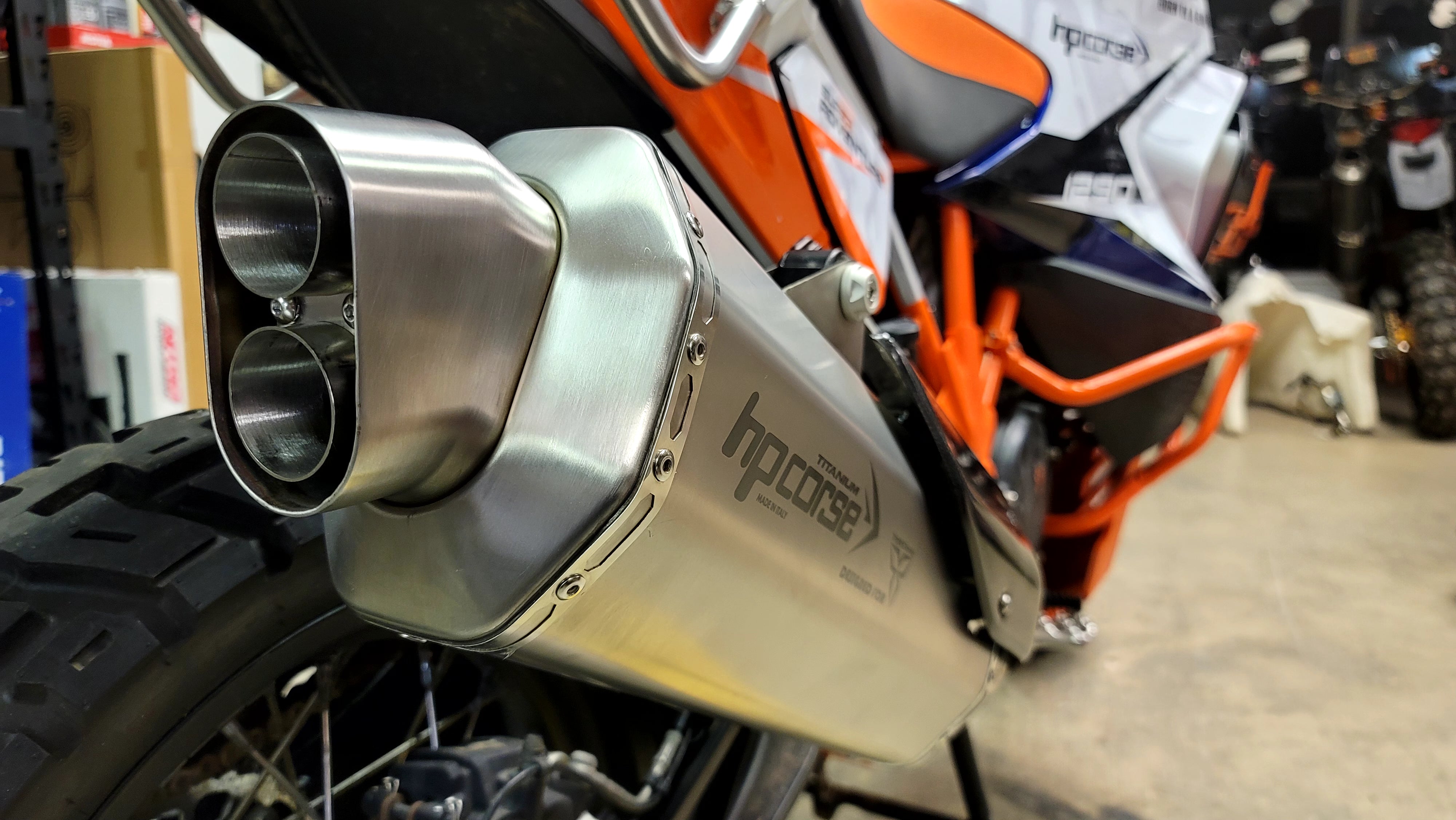 HPCorse - 4-Track RR Exhaust for KTM 1290 Super Adventure S/R (2021 UP)