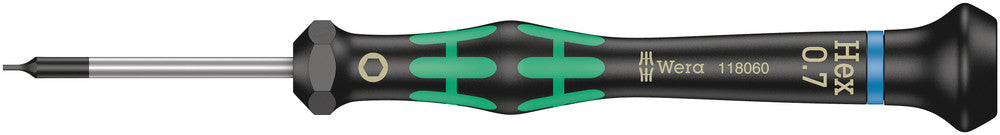 Wera Tools - 2054 Screwdriver for hexagon socket screws for electronic applications