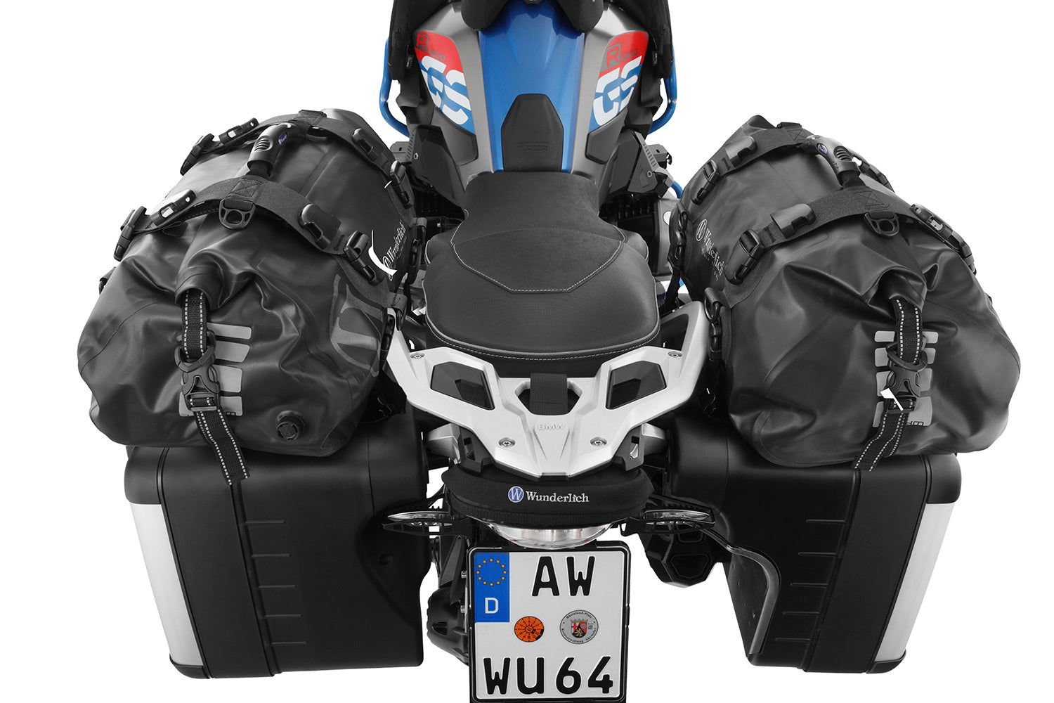 Wunderlich luggage rail for original Vario case R 1200/1250 GS LC black