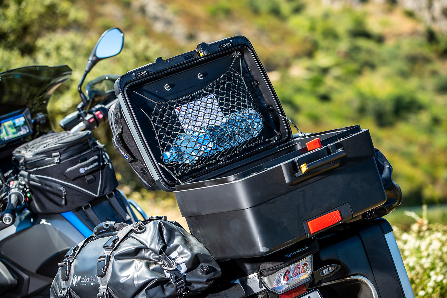 Wunderlich luggage net for original Vario case and Vario topcase
