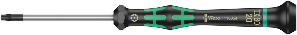Wera Tools - 2067 TORX® BO Screwdriver for tamper-proof TORX® screws for electronic applications