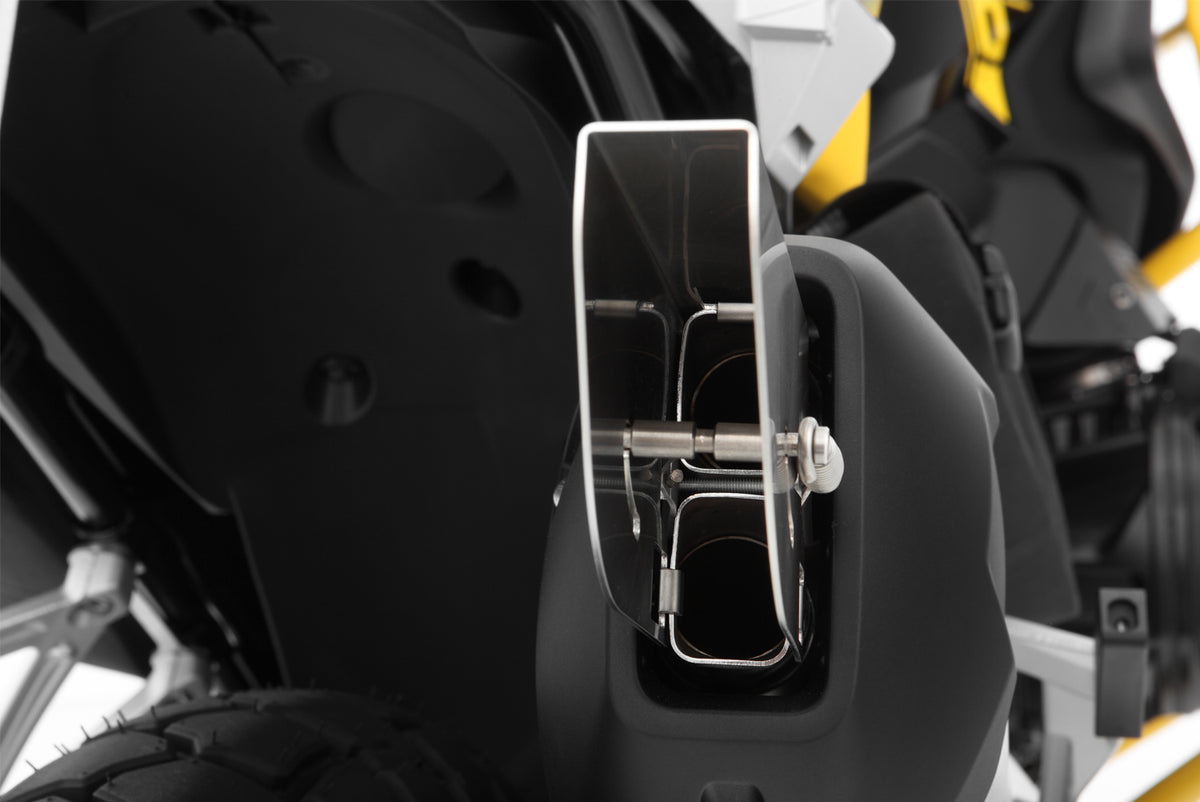 Reduces the droning of the GS, which is often considered unpleasant and irritating
