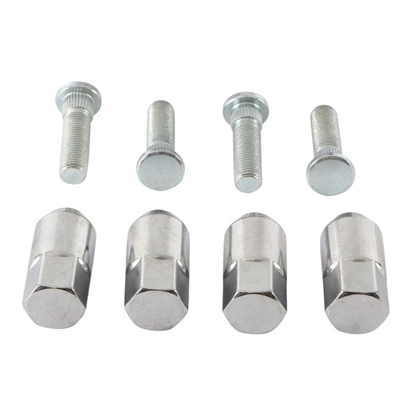 AllBallsRacing-WHEEL STUD/NUT KIT FT/RR POL 85-1096 723980447305