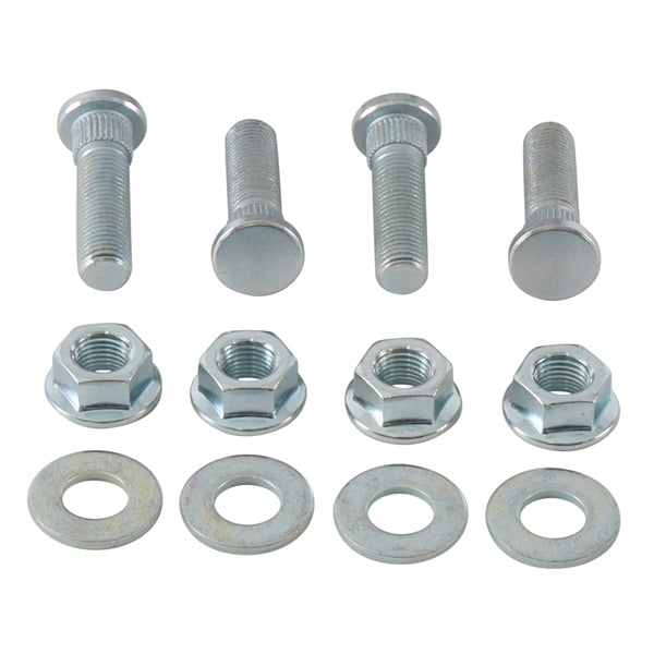 AllBallsRacing-WHEEL STUD/NUT KIT FT/RR POL 85-1103 723980447374