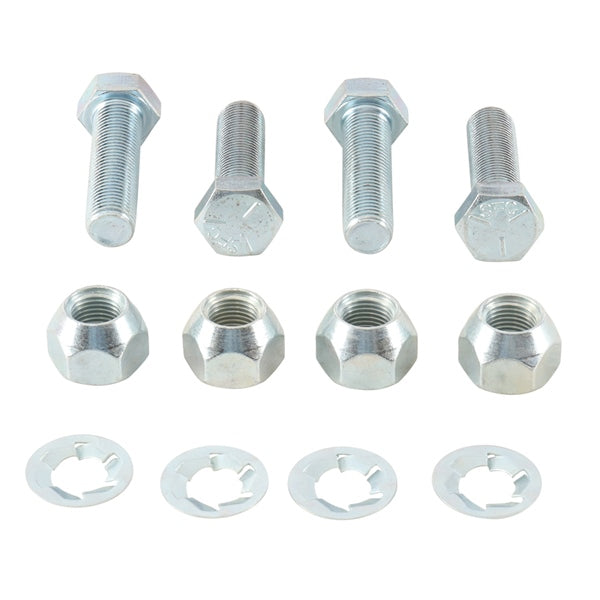 AllBallsRacing-WHEEL STUD/NUT KIT RR POL ALLBALLS 85-1099 723980447336