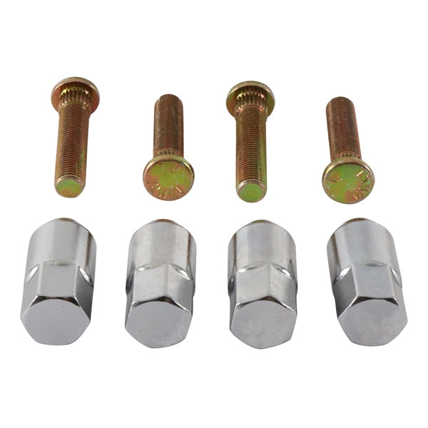 AllBallsRacing-WHEEL STUD/NUT KIT FT POL ALLBALLS 85-1107 723980447404