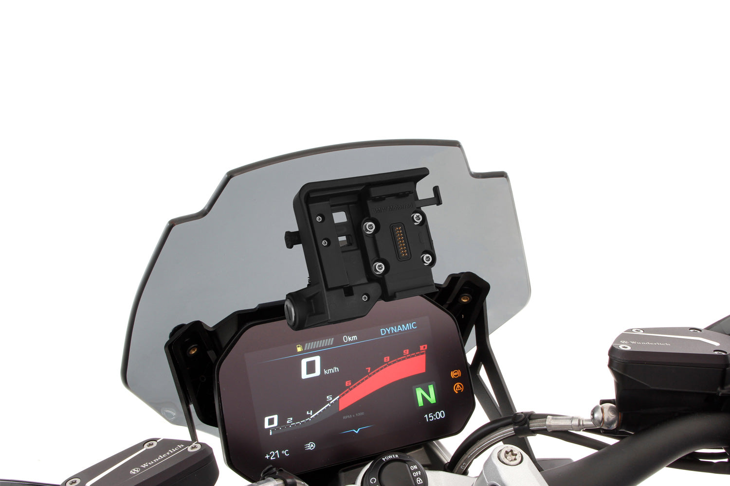 Wunderlich Navigation Holder for Original Navigator R 1250 R - complete your BMW ✔ Premium components ✔ Integrated design ➜ Order now