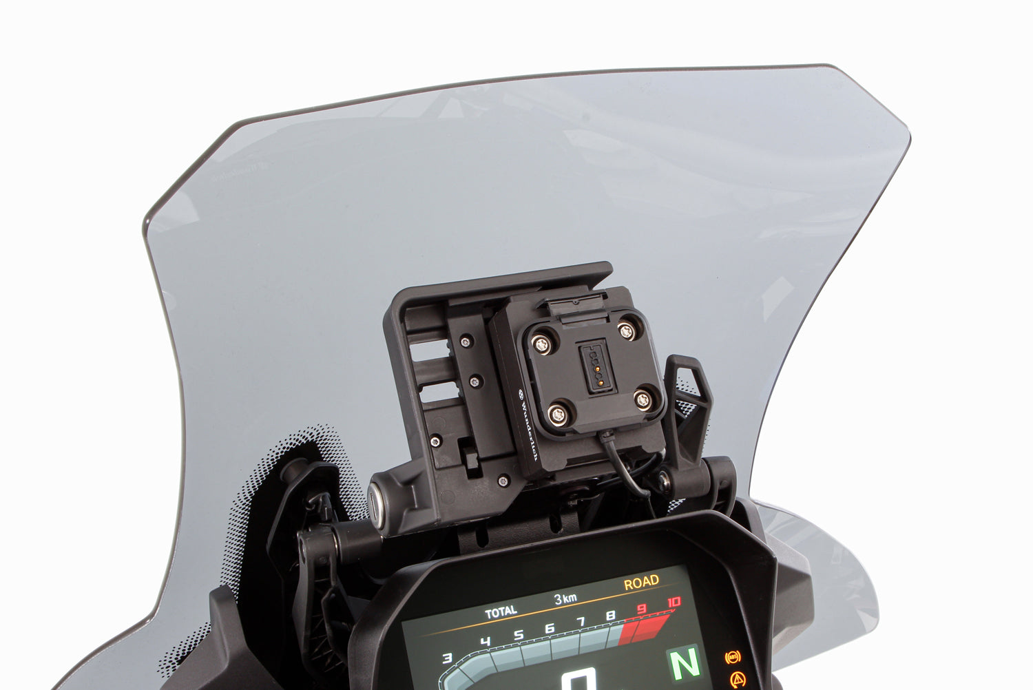 Our thoroughly practical USB charging box fits all BMWs with the factory-side BMW navigation preparation (Navigator V, VI)