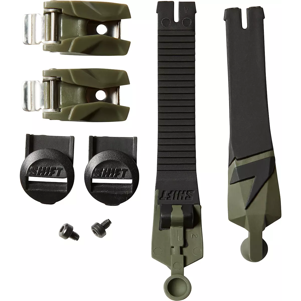 Fox Racing - Whit3 Boot Strap/Buckle Kit-Fatigue Green (21333-111)