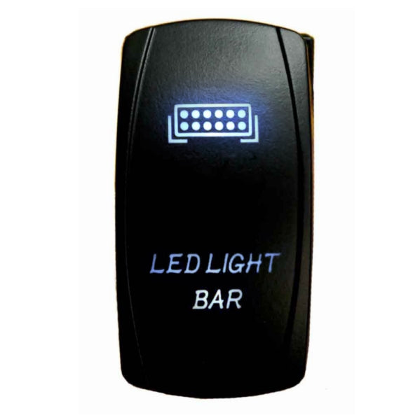 QuakeLed-SWITCH ROCKER 5 PINS LED BL QUAKELED QRS298 718193338380
