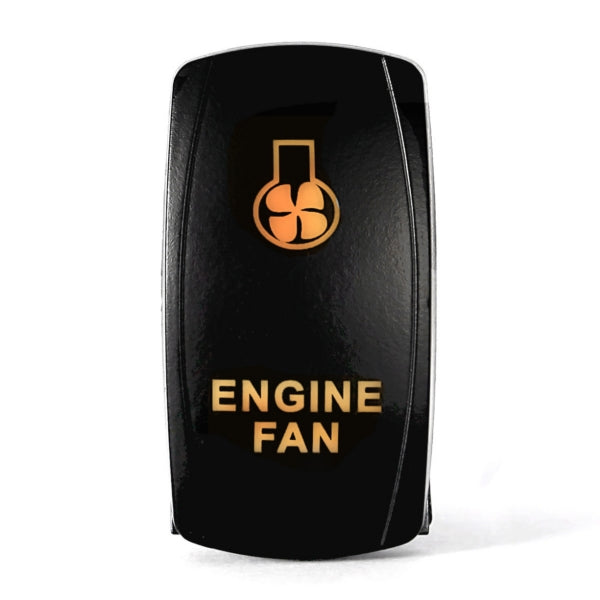 QuakeLed-SWITCH ROCKER 5 PINS ENGINE FAN AMB QRS317 10355281242