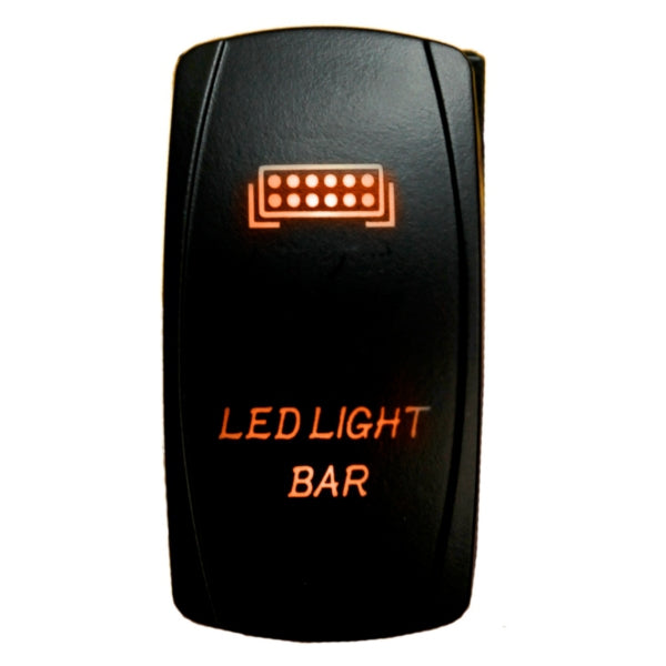 QuakeLed-SWITCH ROCKER 5 PINS LED LIGHT BAR AMB QRS297 718193338373