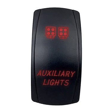 QuakeLed-SWITCH ROCKER 5 PINS AUXILIARY LIGHTS RD QRS698 718193338700