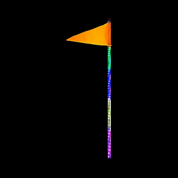QuakeLED - Whip Light with Flag