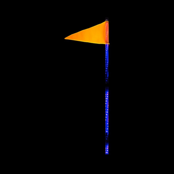 QuakeLED - Whip Light with Flag