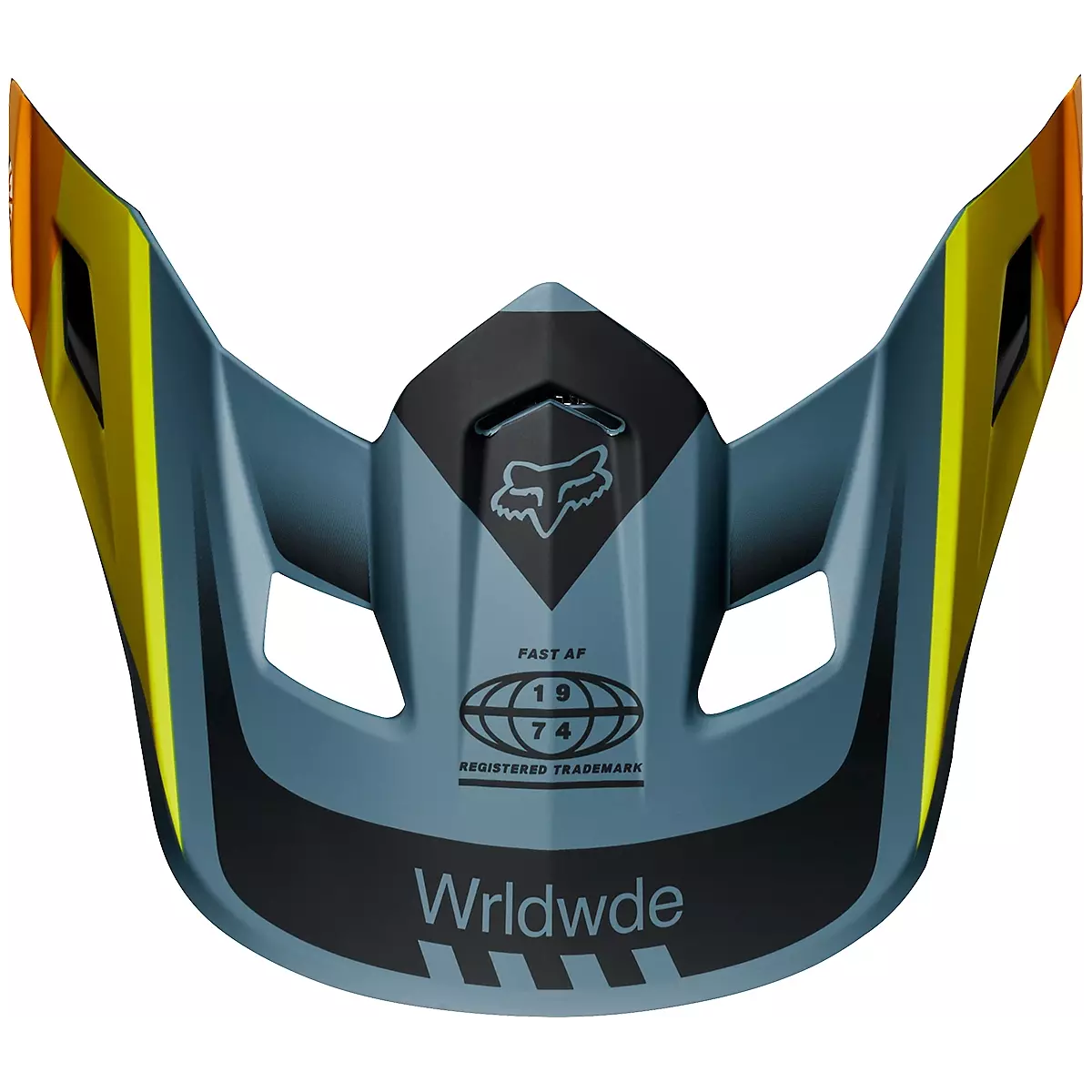 Fox Racing - MX19 V2 Helmet Visor-Blue Steel (22976-305)