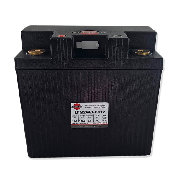 Shorai-LFM24A3-BS12 SHORAI BATTERY LFM24A3-BS12 4897034420913