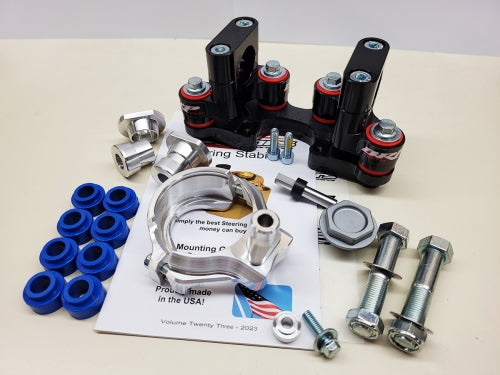 Scotts - Solid & Rubber SUB Mounted Steering Damper Kit - 2024+ KTM 450/500 EXC-F