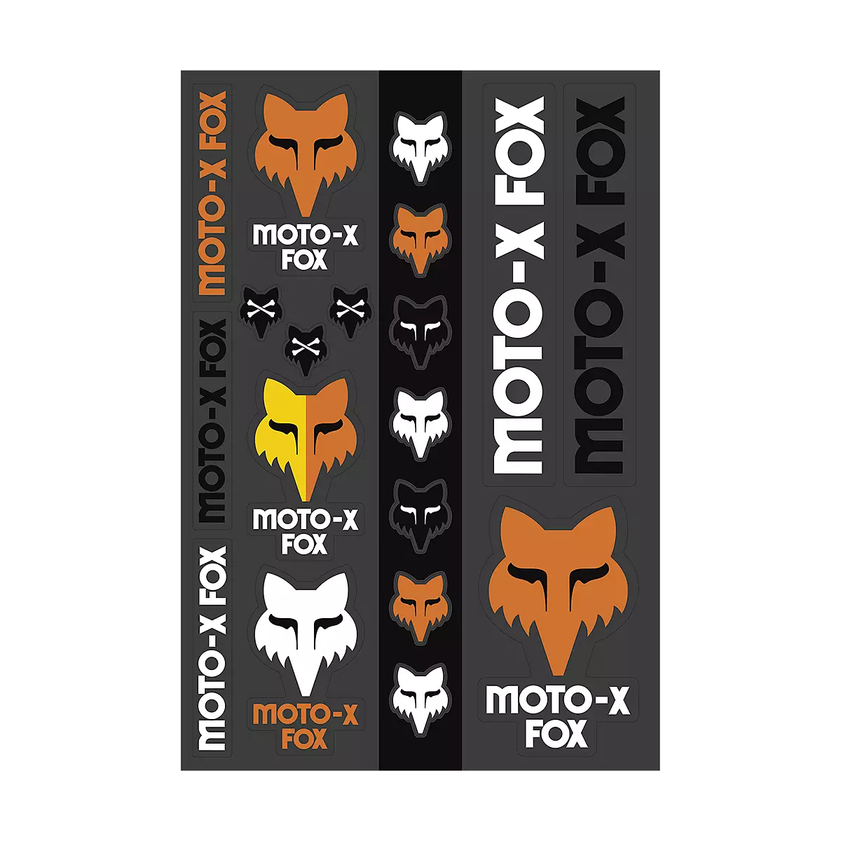 Fox Racing - Heritage Track Pack-Black/White/Orange (23389-135)