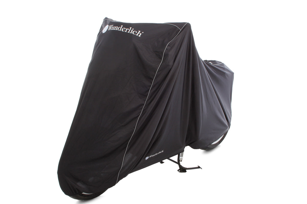 This exclusive tarpaulin is customised to fit your model.