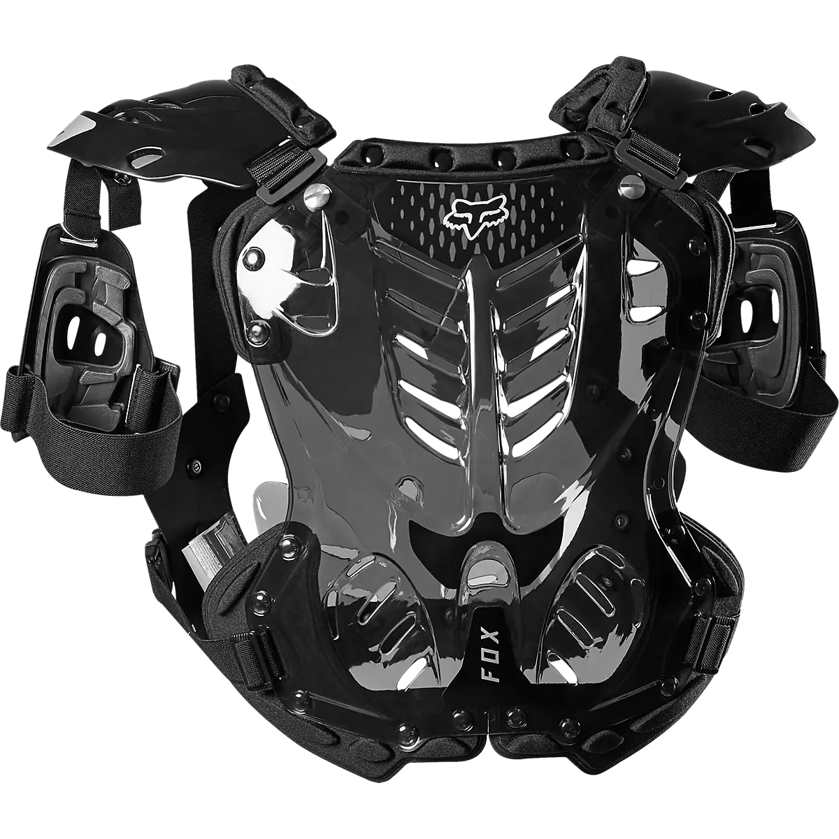 Fox Racing - Womens R3 Chest Guard-Black/Grey (24813-014)