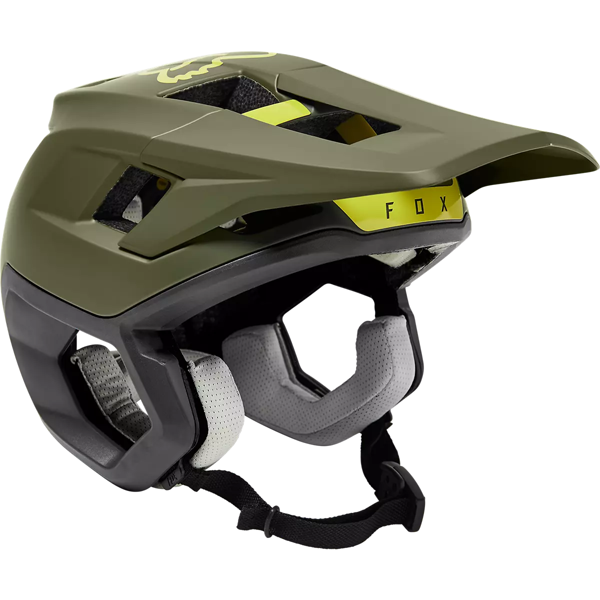 Fox Racing - Dropframe Pro Helmet-Olive Green (24879-099)