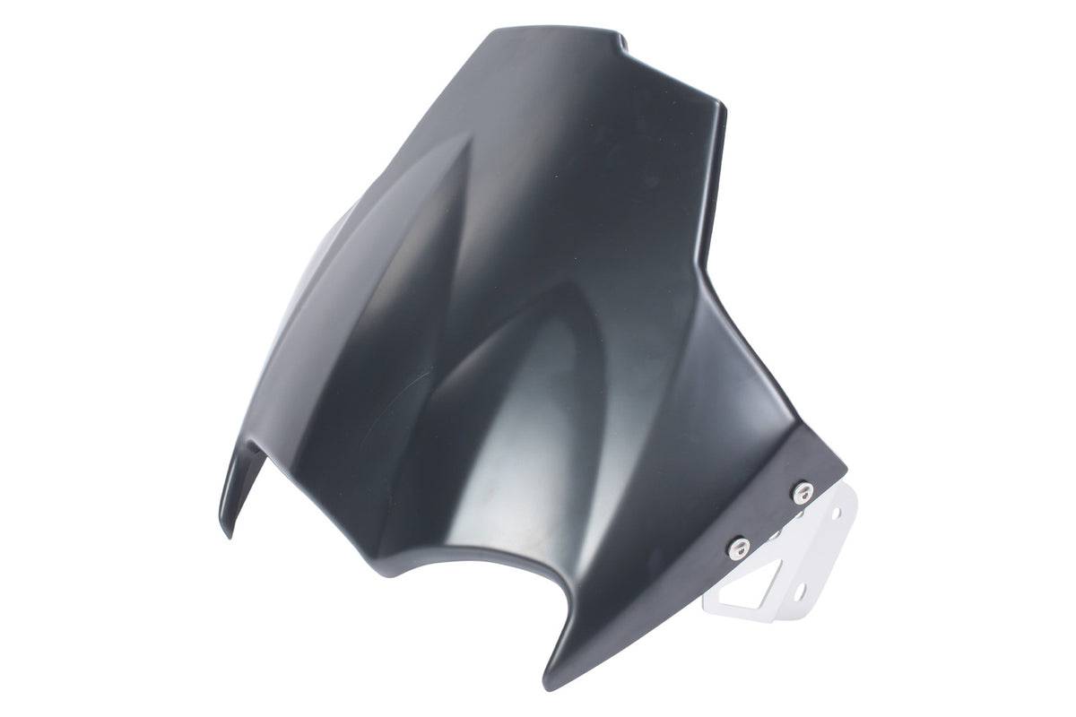 We have created a groundbreaking new design concept.The Flowjet simply replace the original windshield and remains the adjustable in height.