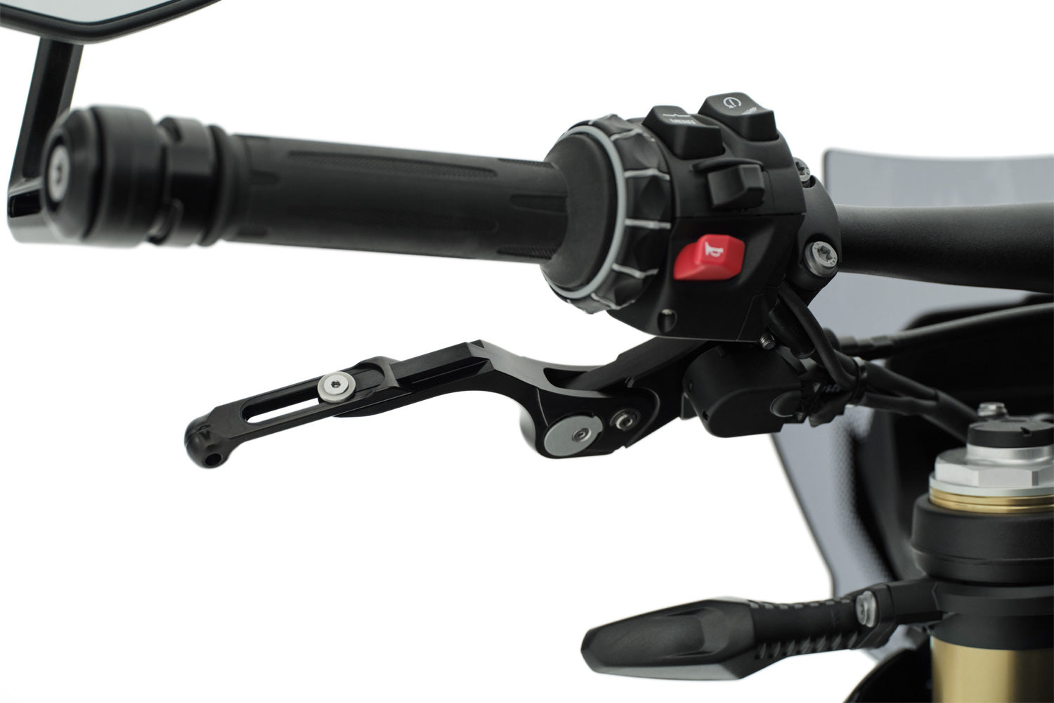 The grip can be individually adjusted to your own needs, habits or preferences perfectly and precisely.