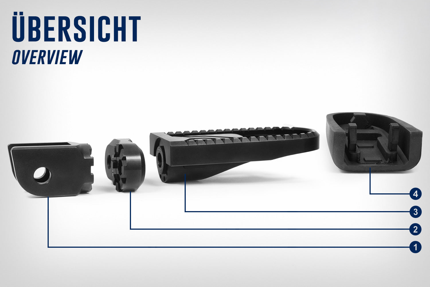 Wunderlich Vario joint driver (pair) F 650 GS - complete your BMW ✔ Premium components ✔ Integrated design ➜ Order now