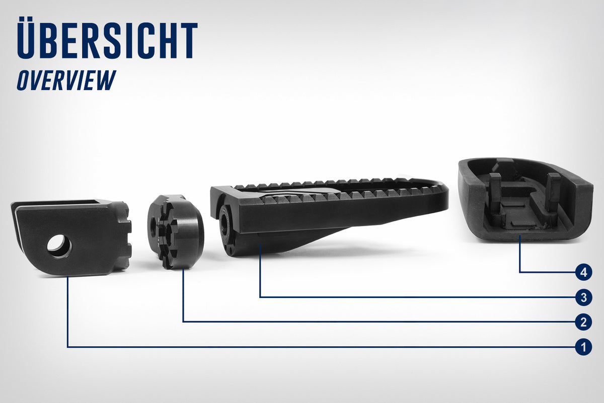 Wunderlich Vario joint driver (pair) F 650 GS - complete your BMW ✔ Premium components ✔ Integrated design ➜ Order now