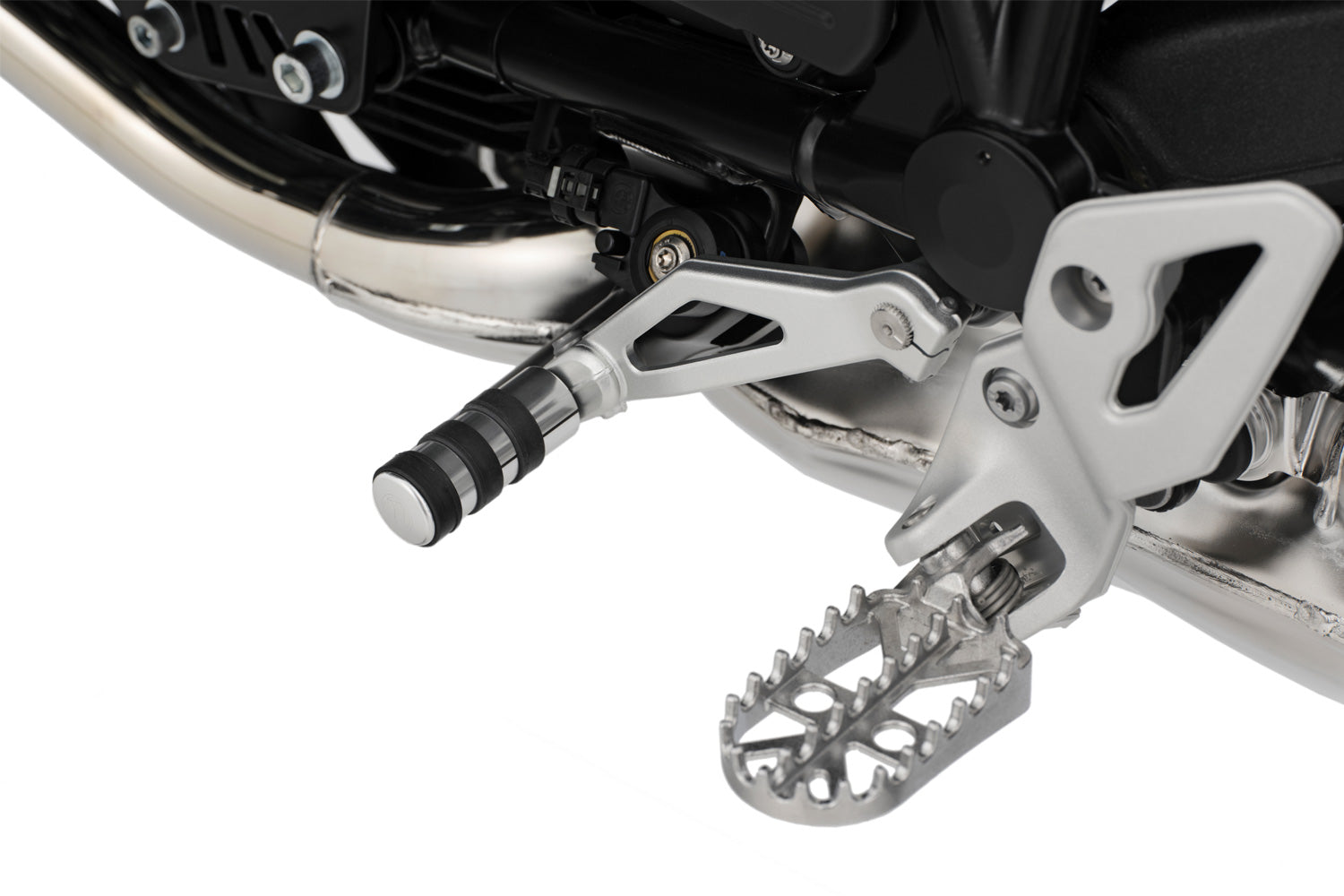 Wunderlich brake and gear lever enlargement touring for BMW R 1200, R 1250, R 1100, R 850 and K 1200 
