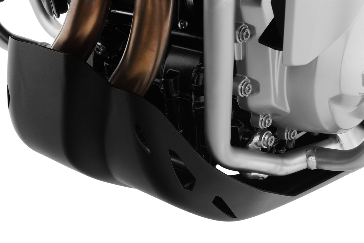 The flawless engine protection in a slim design for the GS protects the engine and manifold from damage