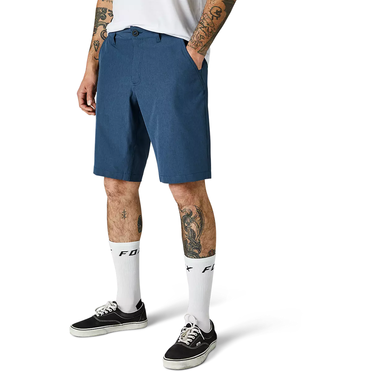 Fox Racing - Essex Tech Stretch Short 21"-Indigo Rinse (26915-388)