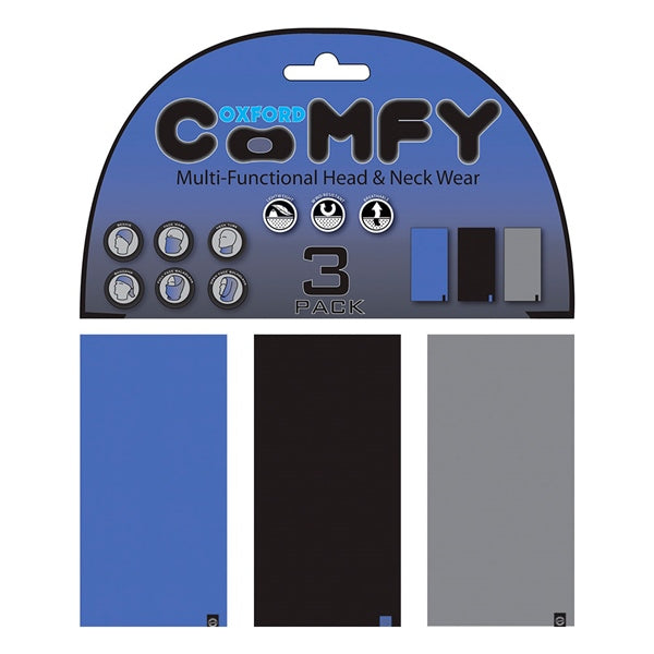 OxfordProducts-COMFY BLUE/BLK/GREY QTY3 OXFORD NW114 5030009230141