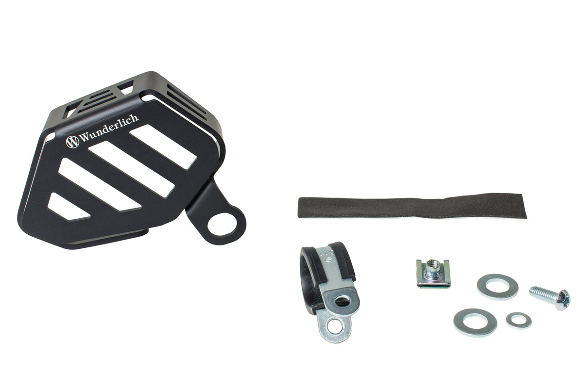 Use of thick aluminium, able to transfer the impact to the sophisticated brackets without becoming destroyed themselves.
