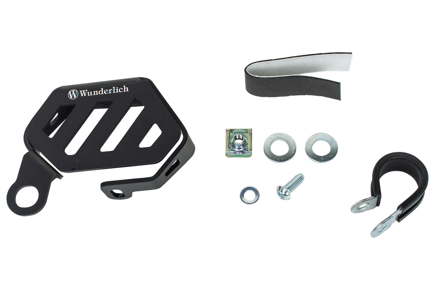 Use of thick aluminium, able to transfer the impact to the sophisticated brackets without becoming destroyed themselves.