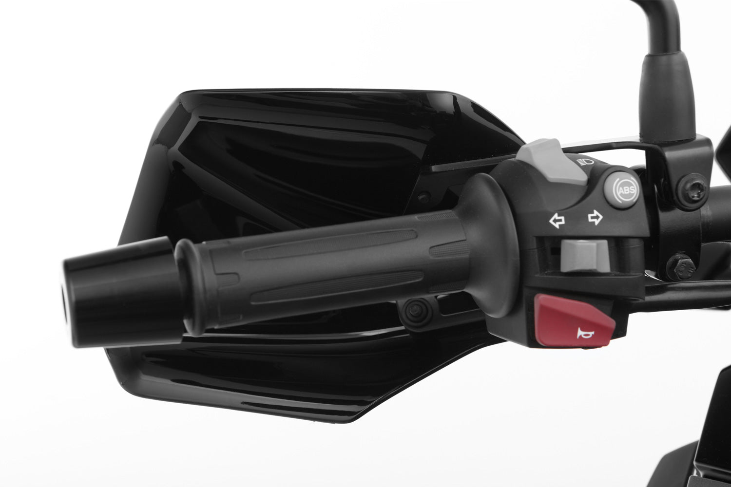 These hand guards offer maximum protection from cold, rain, or dirt.
