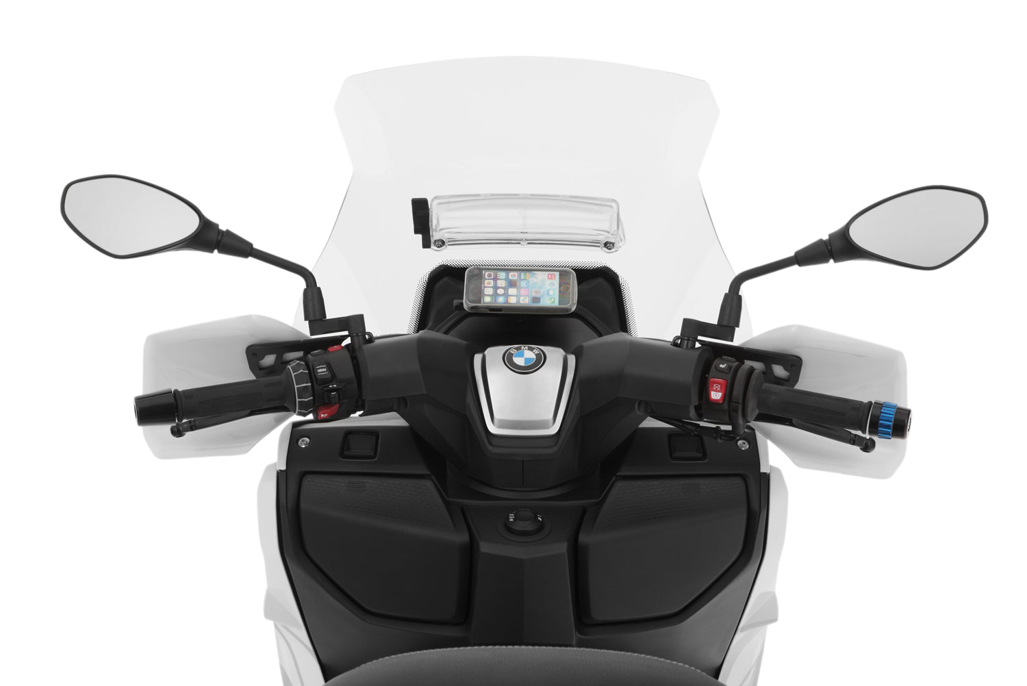 Hand guards BMW Scooter C 400 GT,  C 400 X For a long time, the use of Hand guards was reserved exclusively for off-road machines.