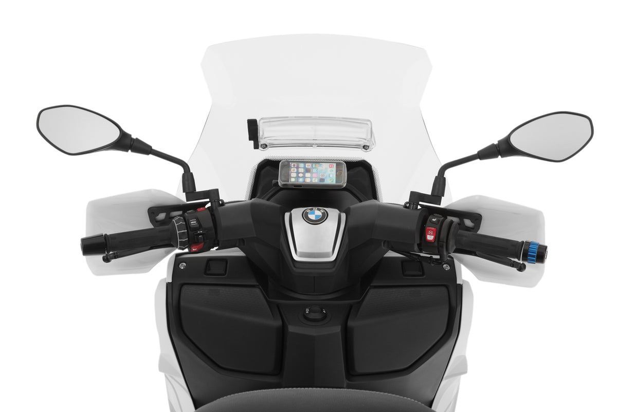Hand guards BMW Scooter C 400 GT,  C 400 X For a long time, the use of Hand guards was reserved exclusively for off-road machines.