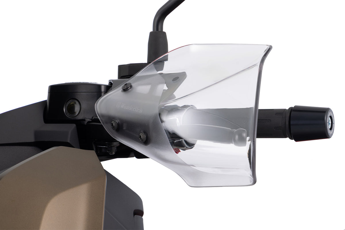 Hand guards BMW Scooter C 400 GT,  C 400 X For a long time, the use of Hand guards was reserved exclusively for off-road machines.