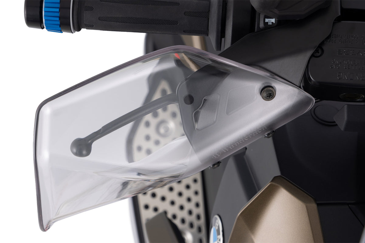 Hand guards BMW Scooter C 400 GT,  C 400 X For a long time, the use of Hand guards was reserved exclusively for off-road machines.