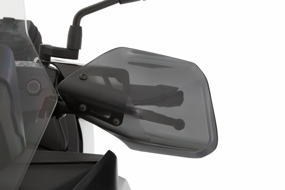 Hand guards BMW Scooter C 400 GT,  C 400 X For a long time, the use of Hand guards was reserved exclusively for off-road machines.