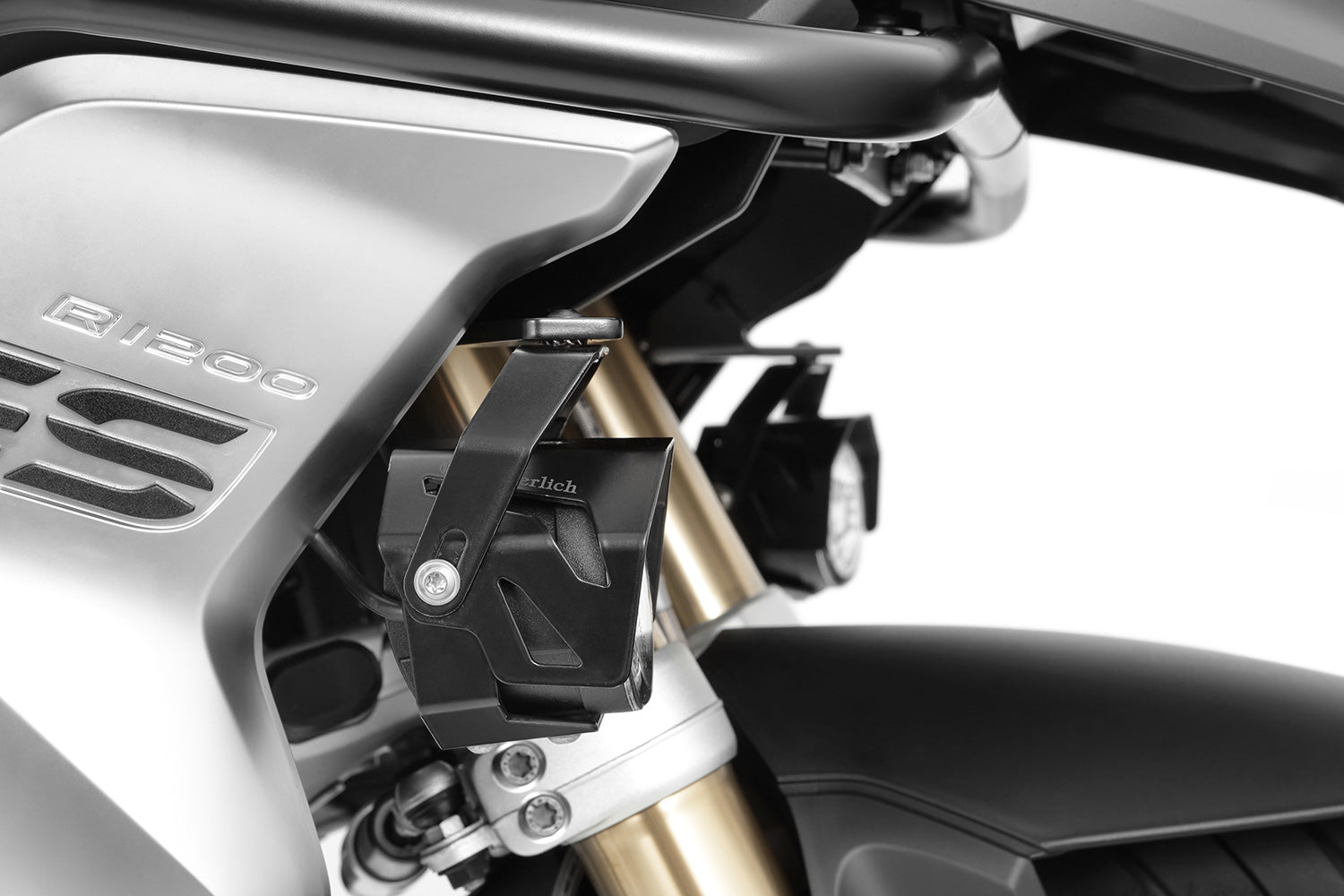 Wunderlich LED additional head light. High luminous, low energy absorption and more active safety!