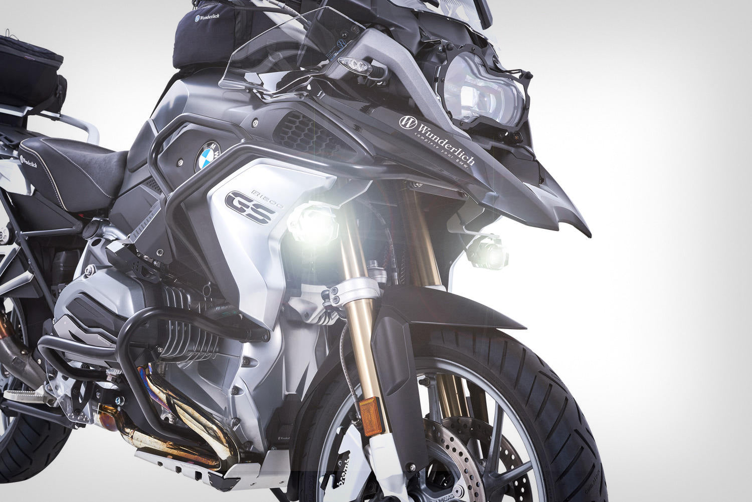 LED auxiliary headlight »MICROFLOOTER« R 1200 GS LC for 100% even area illumination