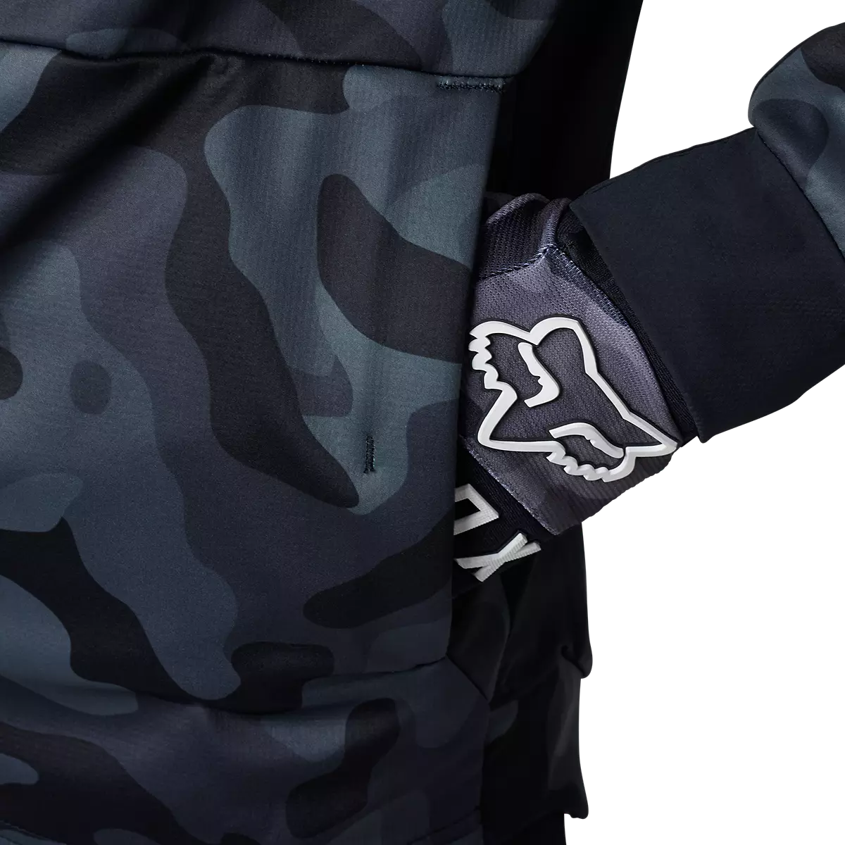 Fox Racing - Defend Drive Windblock Zip-Black Camo (28376-247)