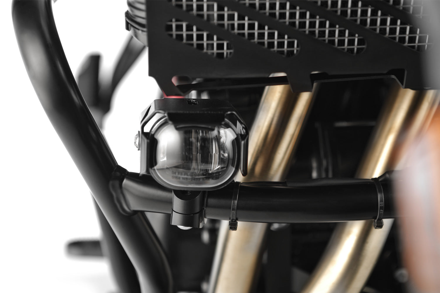Wunderlich LED auxiliary headlight for protection bar mounting black