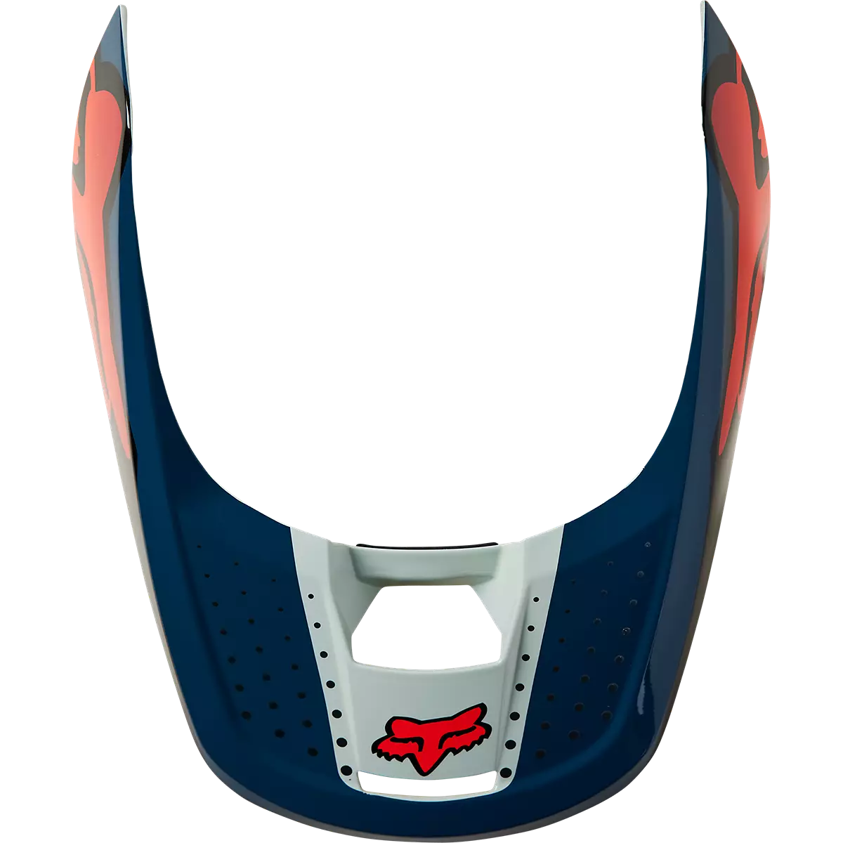 Fox Racing - V1 Helmet Visor - Trice-Grey/Orange (28664-230)