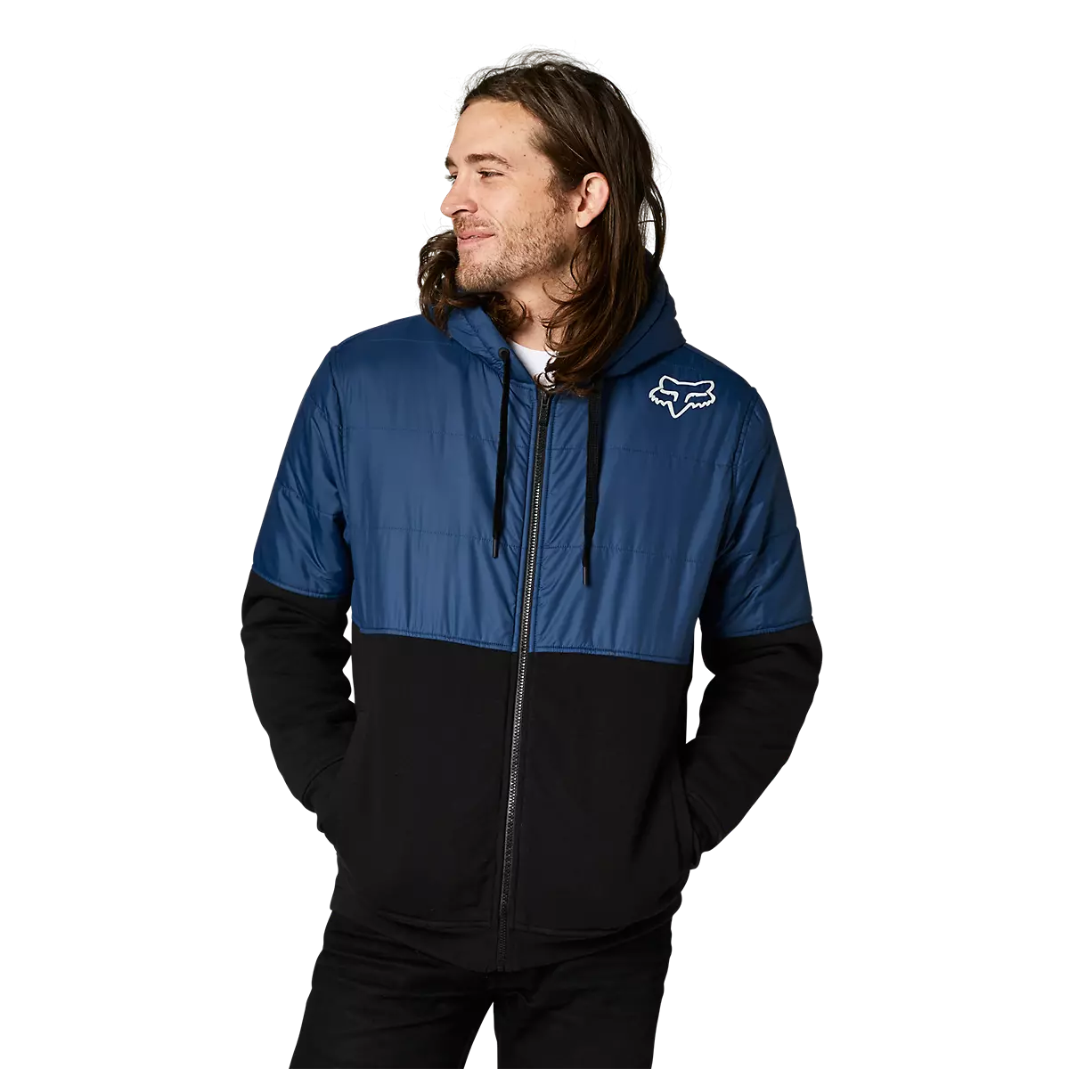 Fox Racing - Lindon Sasquatch Zip Hoodie-Dark Indigo (28685-203)