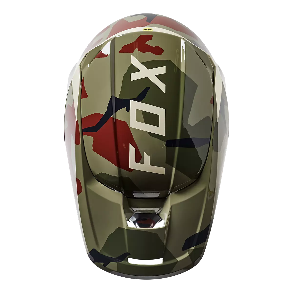Fox Racing - Youth V1 Bnkr Helmet-Green Camo (28813-031)