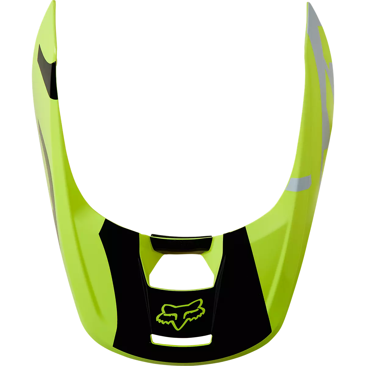 Fox Racing - V1 Helmet Visor - Skew-Flo Yellow (29234-130)